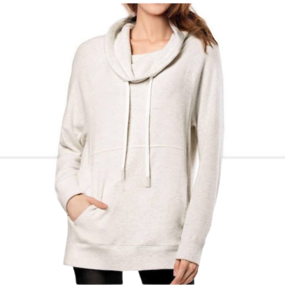 NWT Sunday Cowl Neck Sparkling Sweater Size M - Picture 1 of 5